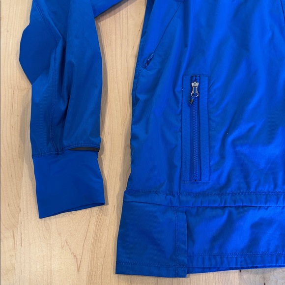 Lululemon Blue Running Hooded Running Jacket size 10 - Picture 6 of 15